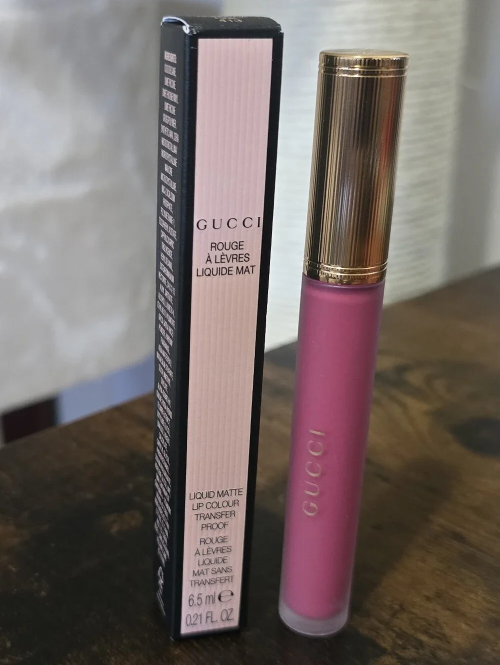 Gucci Cornelia Pink Liquid Matte Lipstick